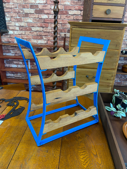 Industrial Scratch-built Wine Rack