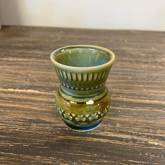 Irish Wade Porcelain Small Flute Stem Vase