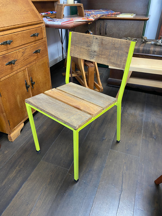 'Kermit' Upcycled Industrial Chair