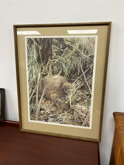 Kiwi & Chick Ltd Edition Print by Raymond Ching
