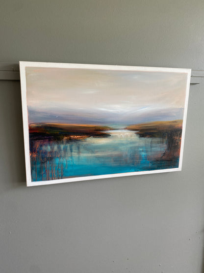'Landscape' - Acrylic on Canvas by Unknown