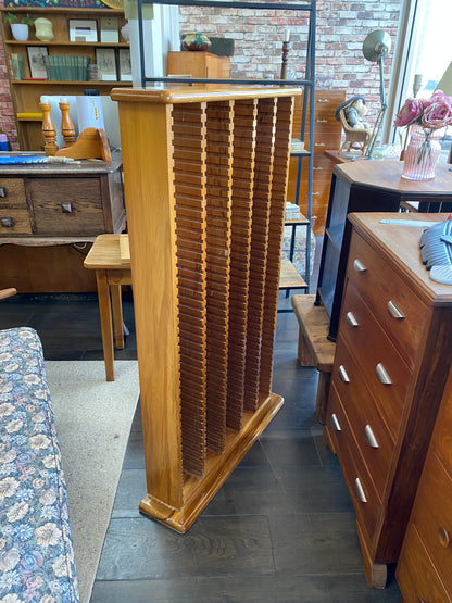 Large Solid Rimu Cd Unit - Holds 205 CDS