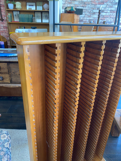 Large Solid Rimu Cd Unit - Holds 205 CDS
