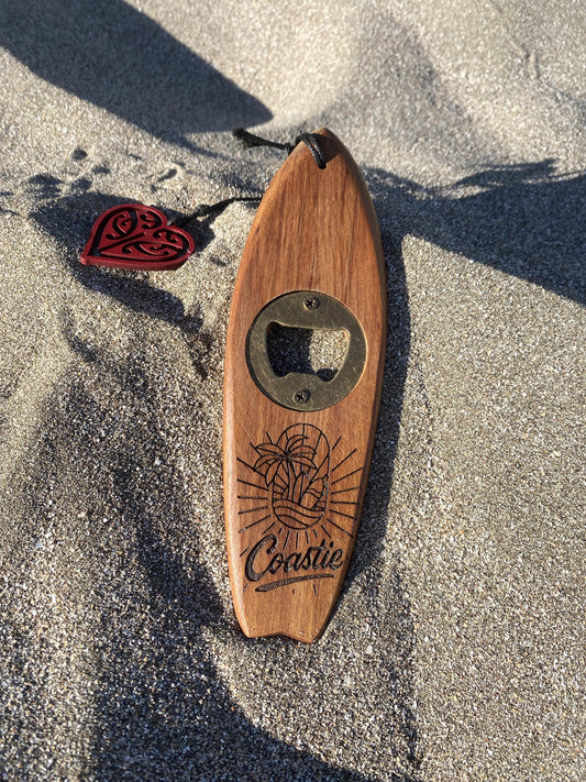 * Limited Edition * Retro Coastie Surfboard Bottle Opener