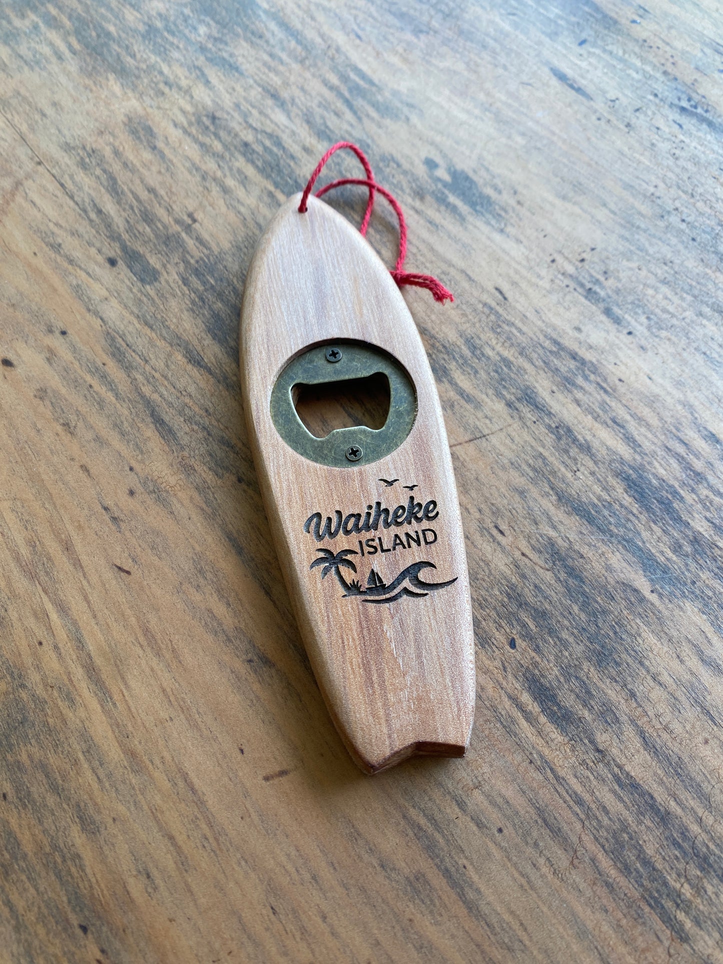 * Limited Edition * Retro Waiheke Island Surfboard Bottle Opener