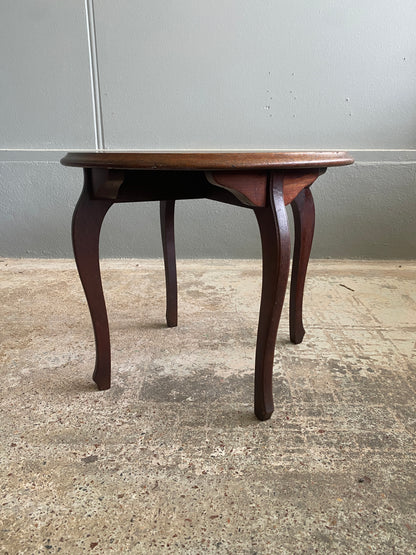 Louis XV Style Oak Side Table