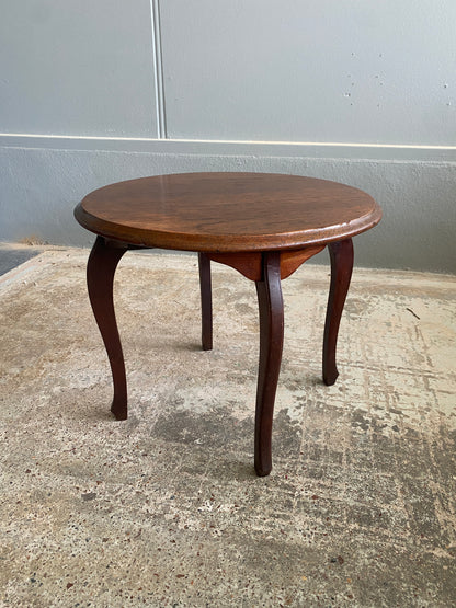 Louis XV Style Oak Side Table
