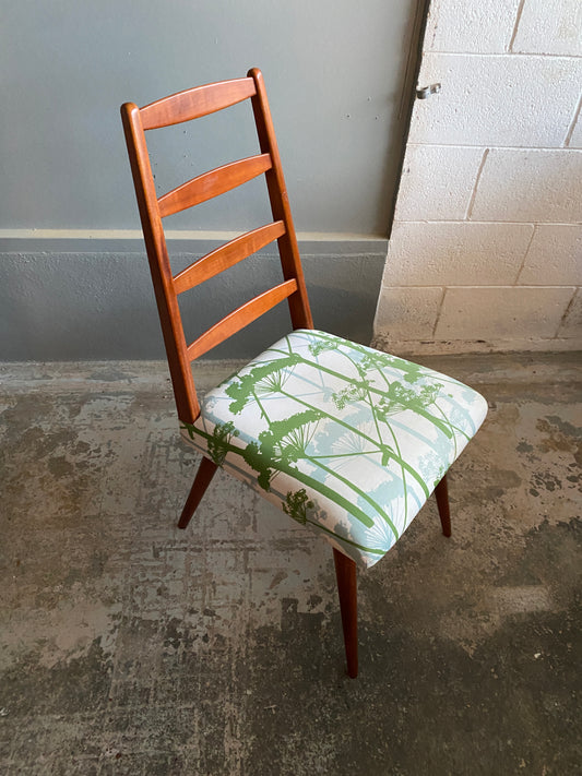 MCM Ladder back Dining Chair in Teak