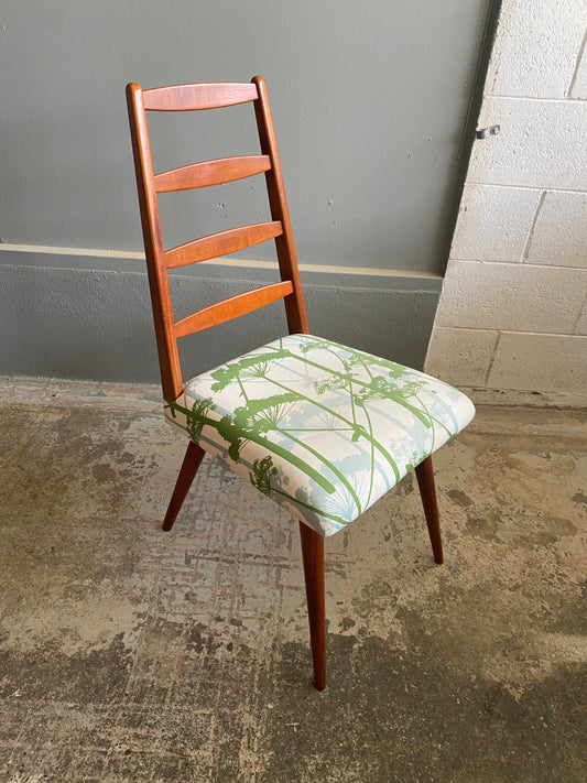 MCM Ladder back Dining Chair in Teak