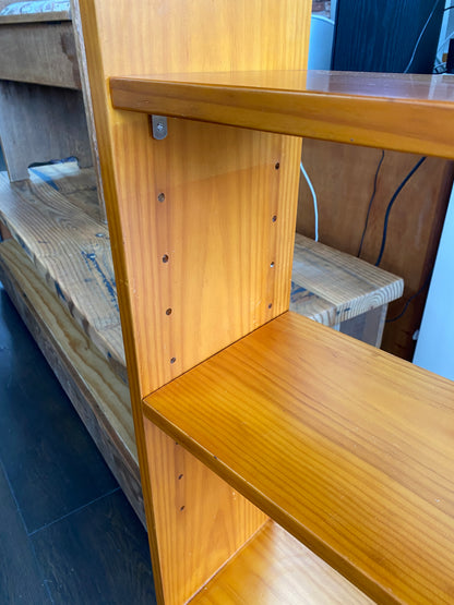 Mid-Century Pine Bookcase