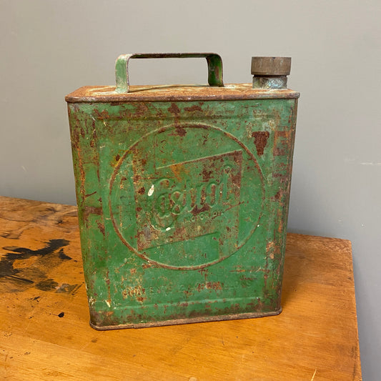 Mid-century Castrol Motor Oil Can