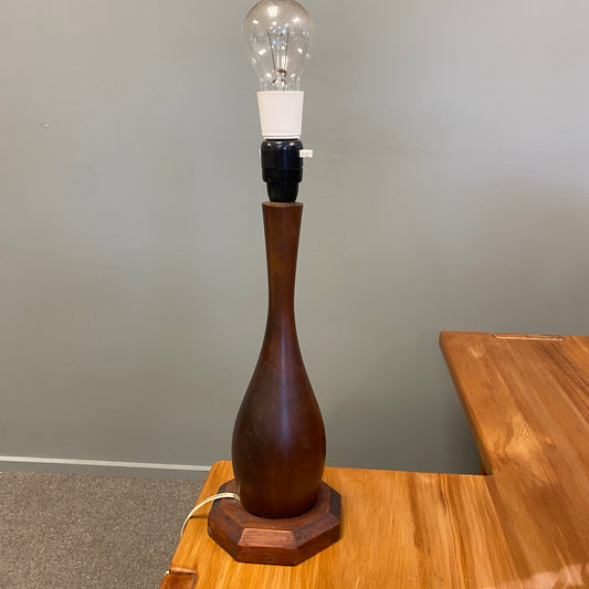 Mid-century Mahogany Table Lamp