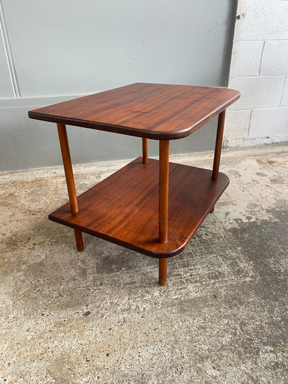 Mid-century Modern Mahogany Side Table