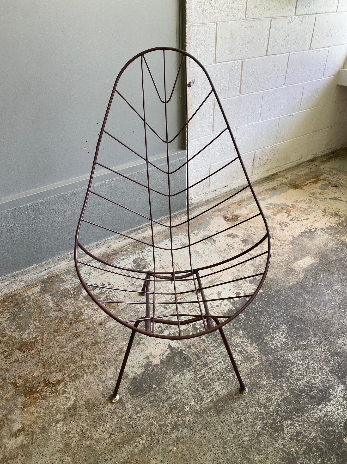 Mid-century Modern Wire Lounge Chair