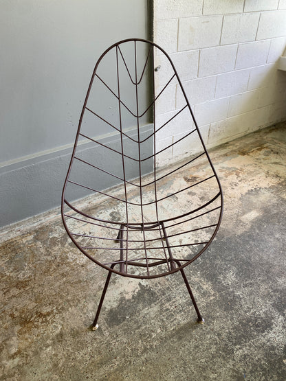 Mid-century Modern Wire Lounge Chair