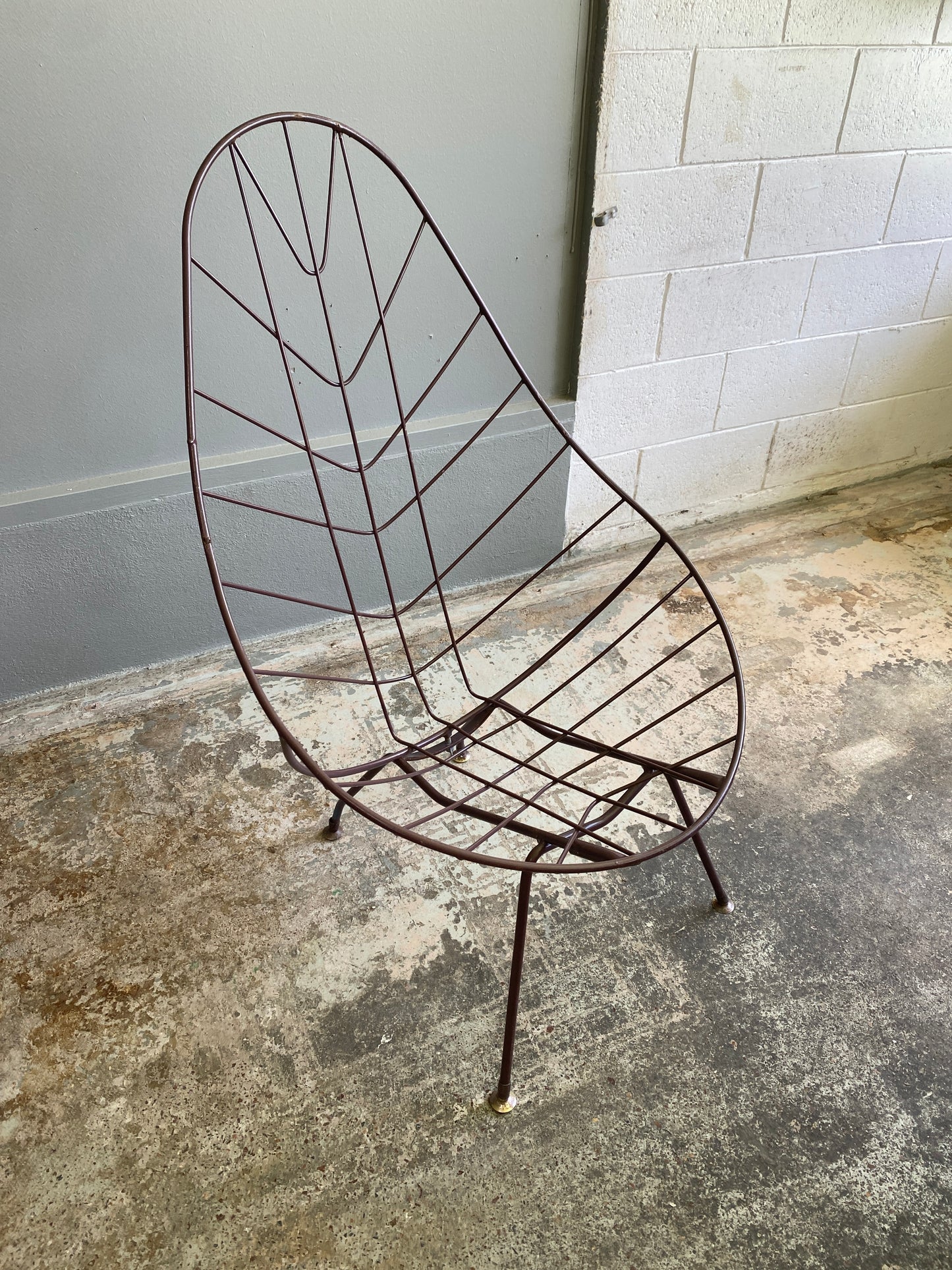 Mid-century Modern Wire Lounge Chair