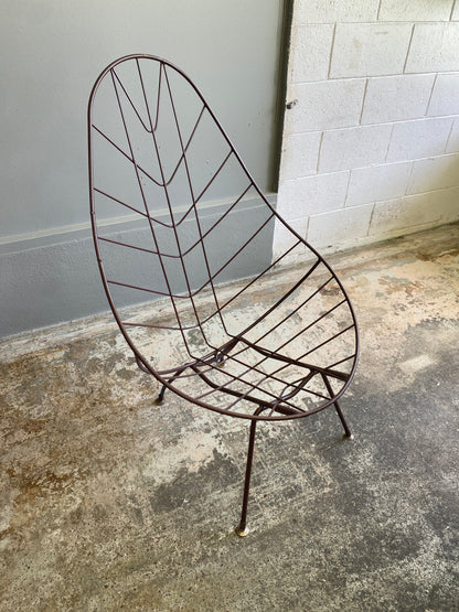 Mid-century Modern Wire Lounge Chair