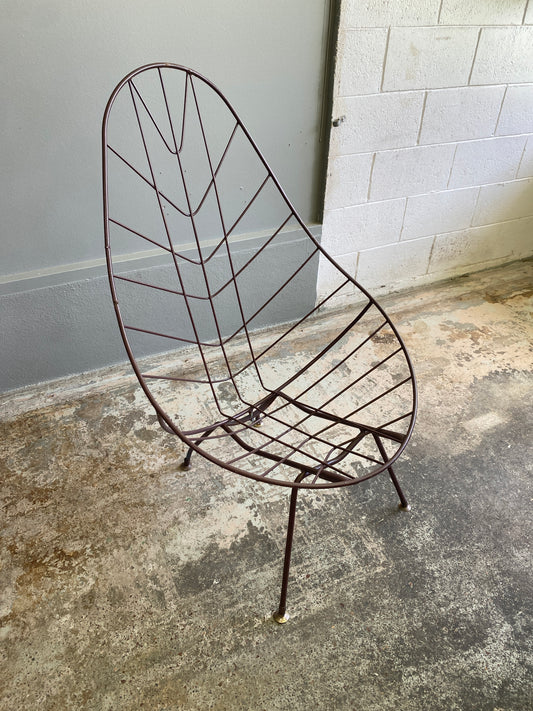 Mid-century Modern Wire Lounge Chair