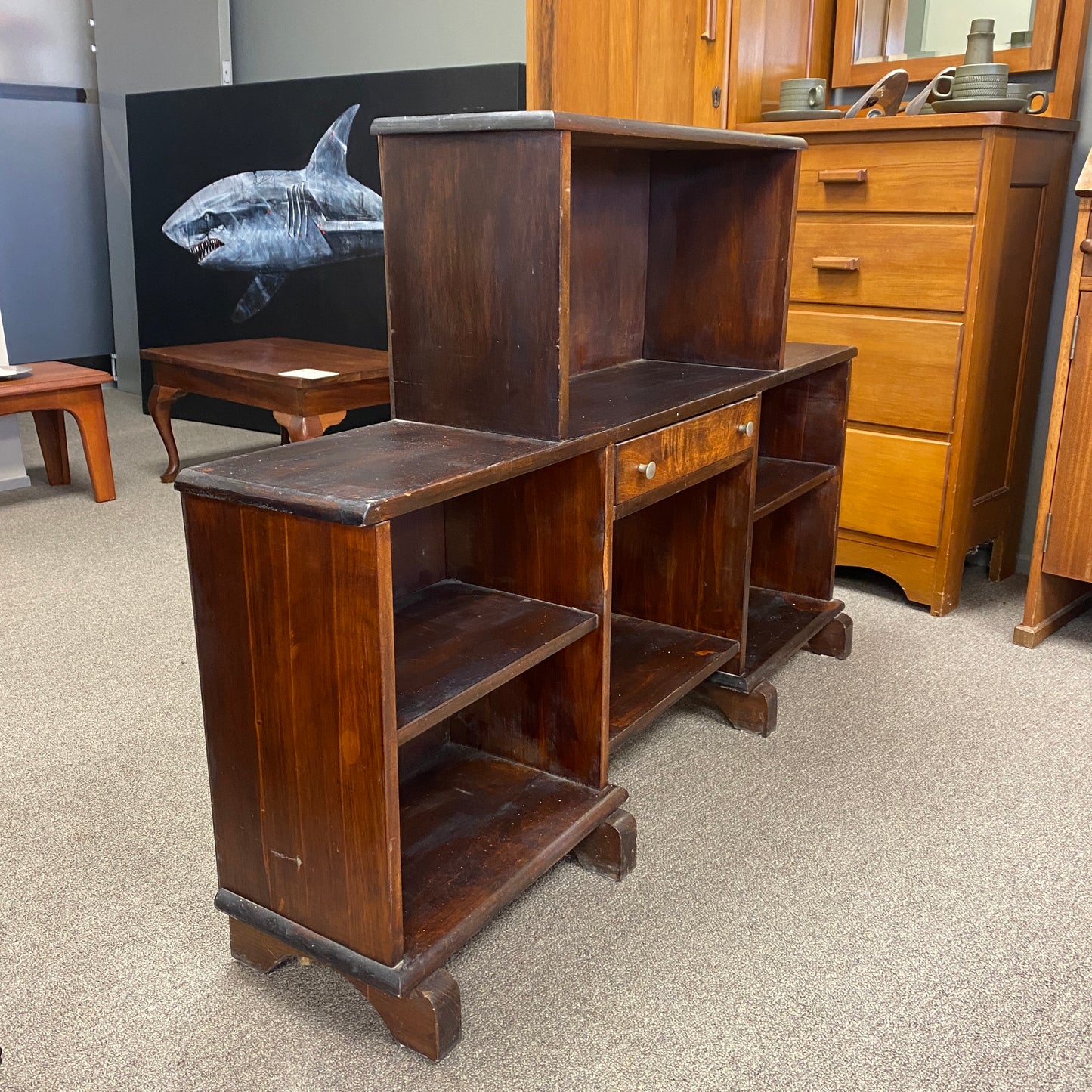 Mid-century Quirky Bookcase