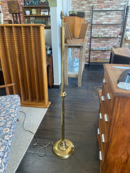 Mid-century 'Academy Lighting' Brass Floor Lamp #1