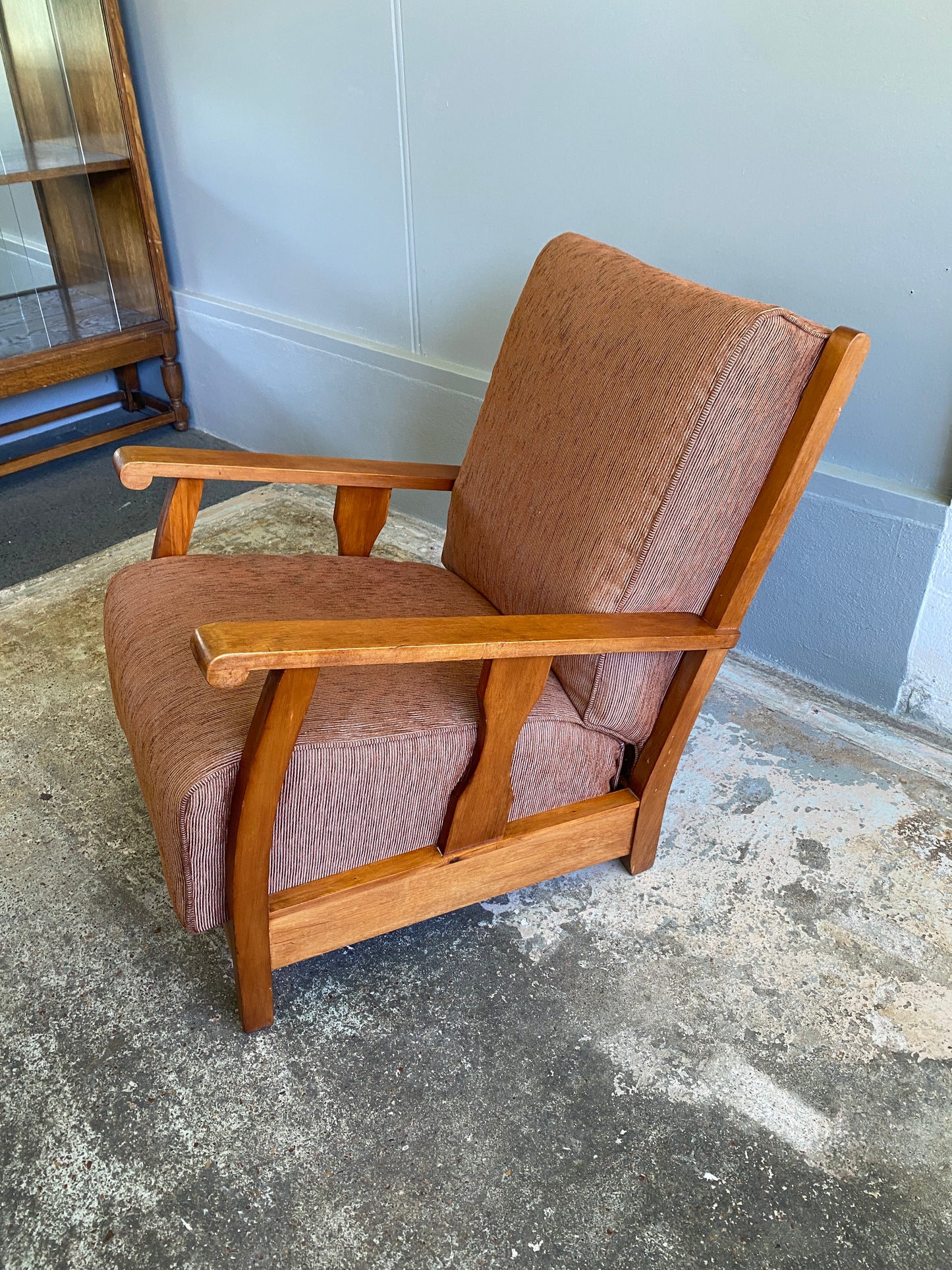 Mid Century Brutalist Style Lounge Chair
