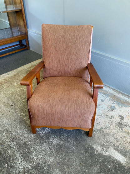 Mid Century Brutalist Style Lounge Chair