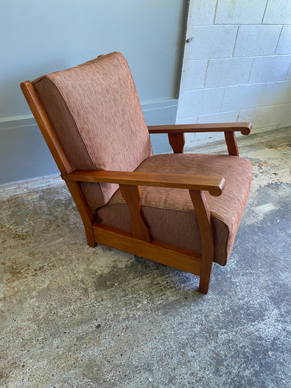 Mid Century Brutalist Style Lounge Chair