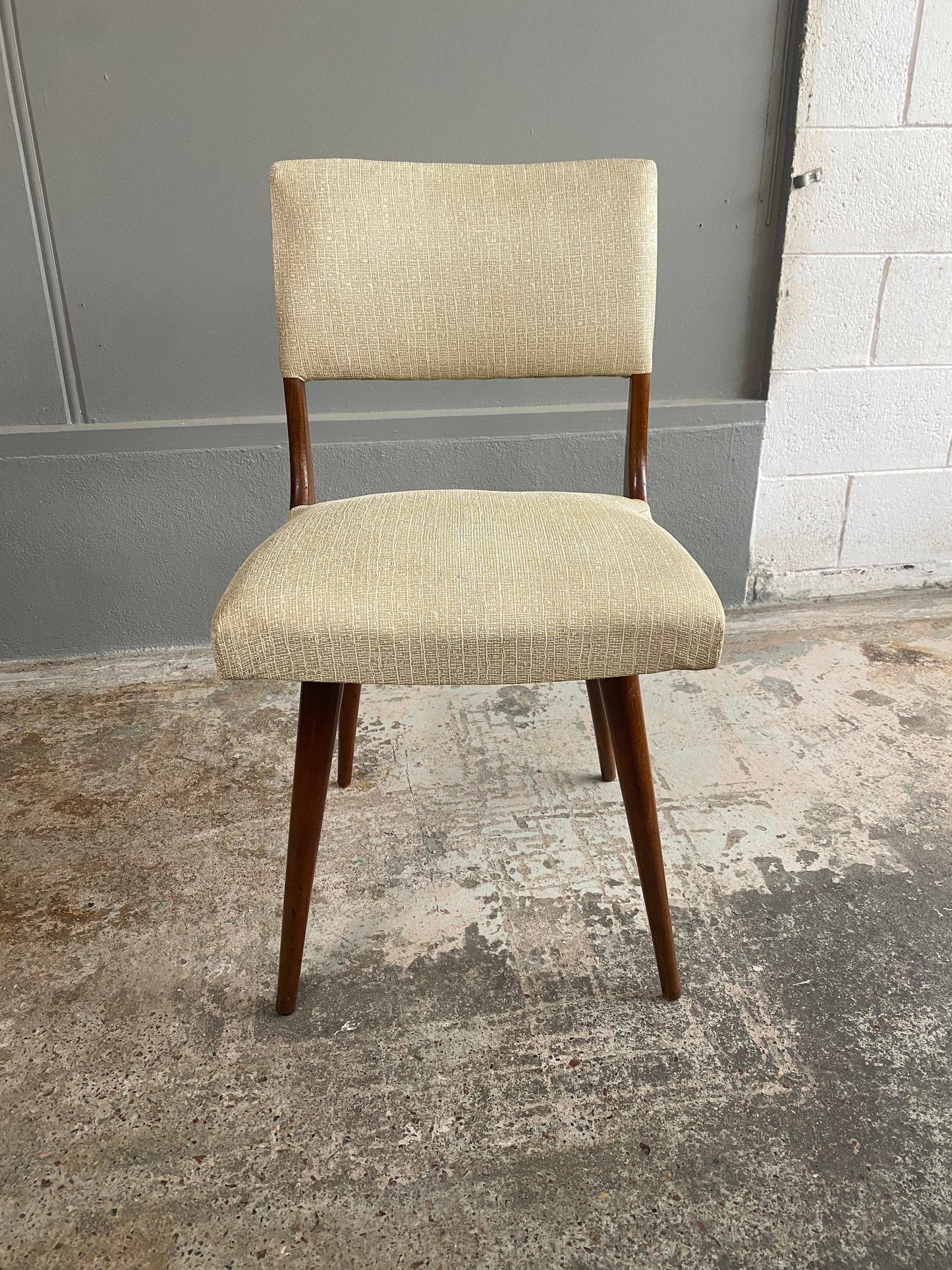 Mid Century Mahogany Jon Jansen Style Chair
