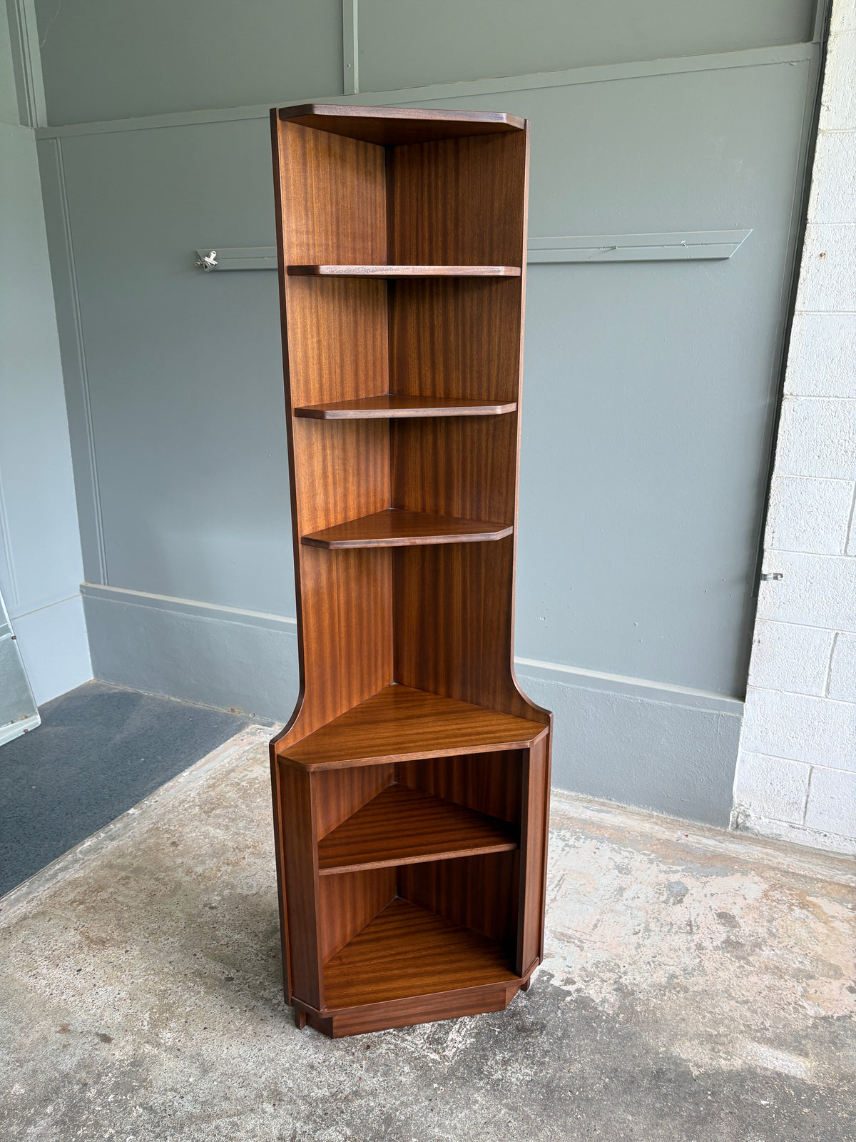 Mid Century Modern Corner Unit by Fowler Waddell Drummond
