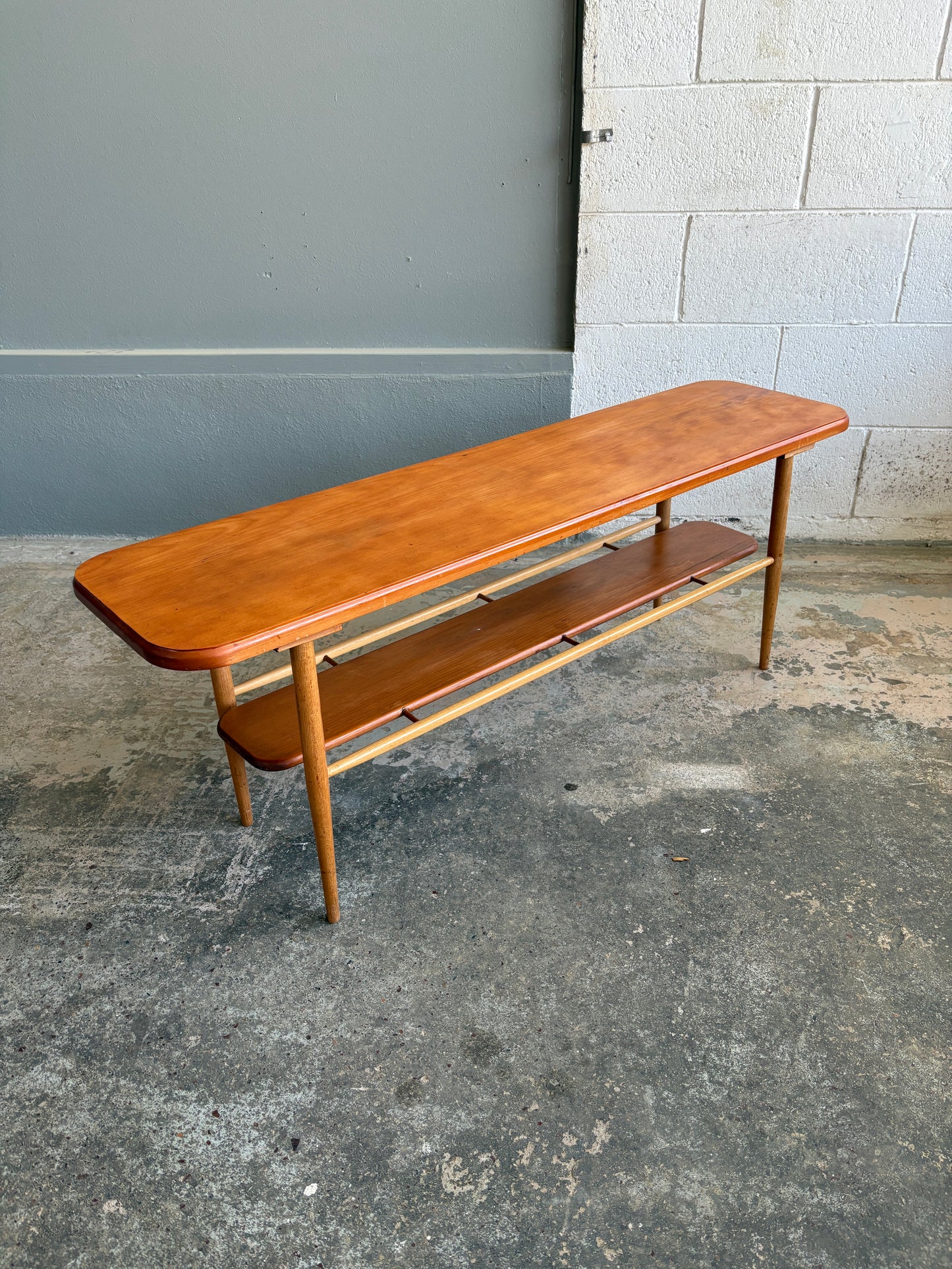 Mid Century Modern Kauri Coffee Table