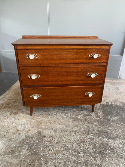 Mid Century Modern Mahogany Drawers