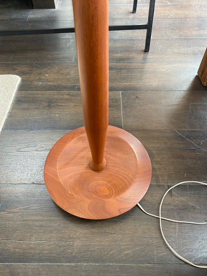 Mid Century Modern Teak Standard Lamp