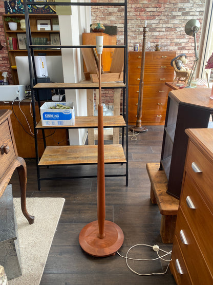 Mid Century Modern Teak Standard Lamp