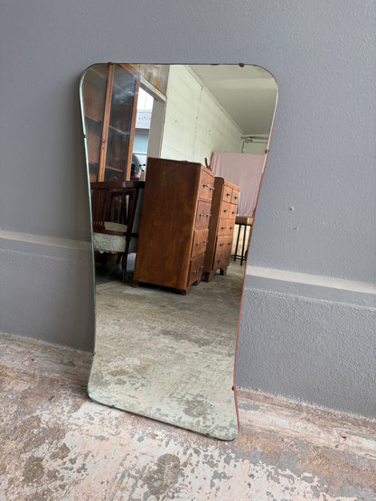 Mid Century 'Bow Tie' Shaped Dressing Mirror