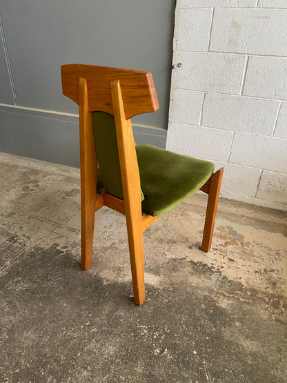 Mid Century 'T' Back Chair