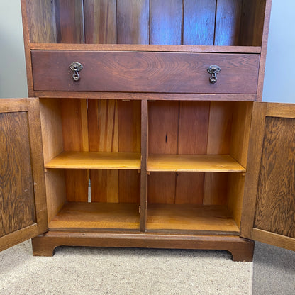 Mid century English Oak Cabinet