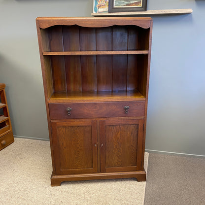 Mid century English Oak Cabinet