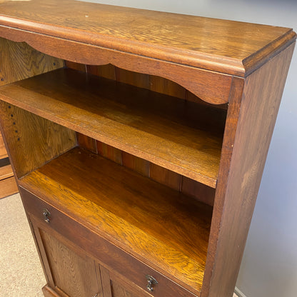 Mid century English Oak Cabinet