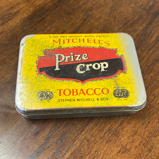 Mitchels Prize Crop Vintage Tin