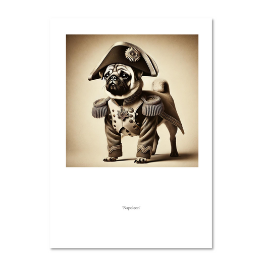 Napoleon - Vintage Dogs Art Print