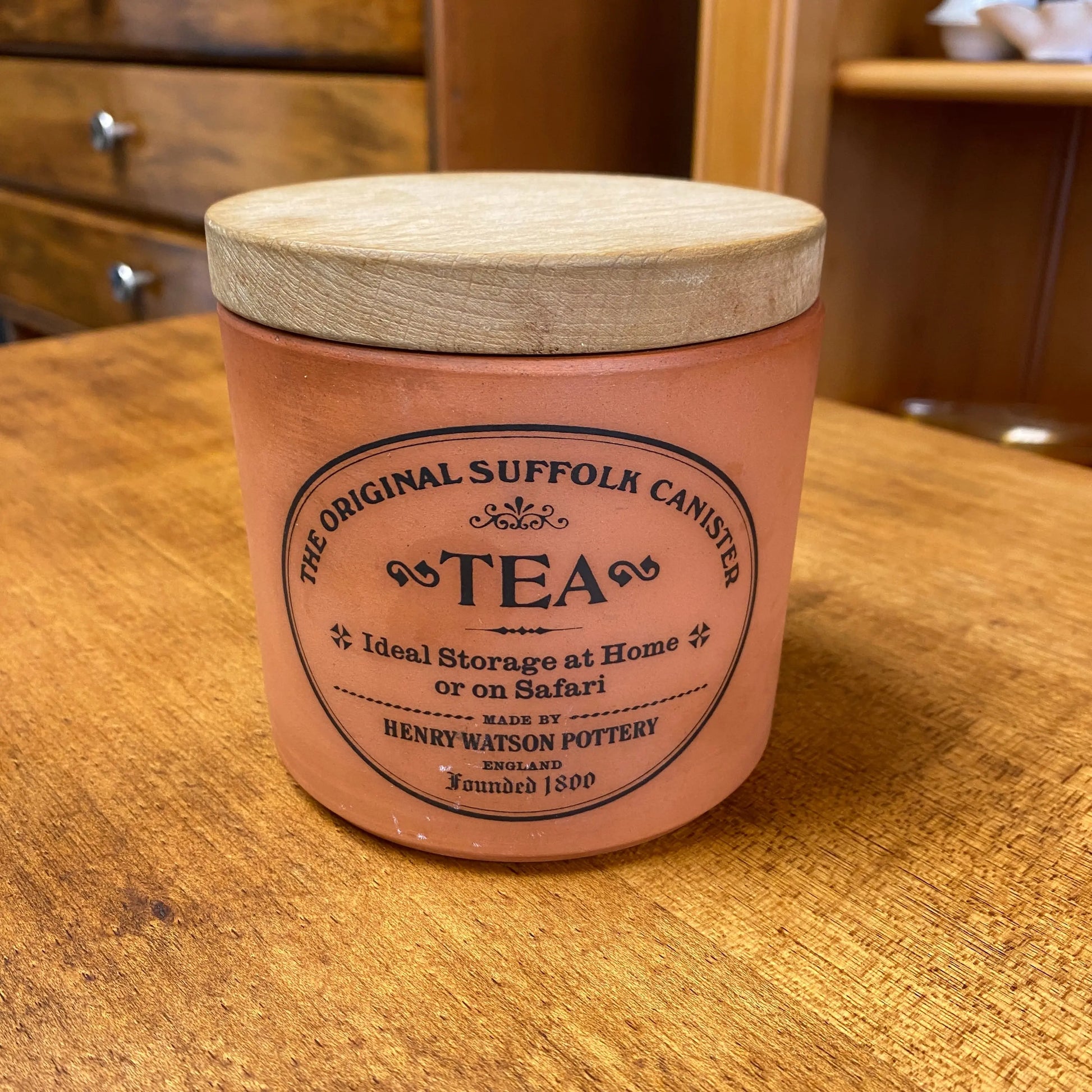 Original Suffolk Tea Canister - Plots & Pickles