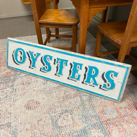 Oysters Restaurant Sign