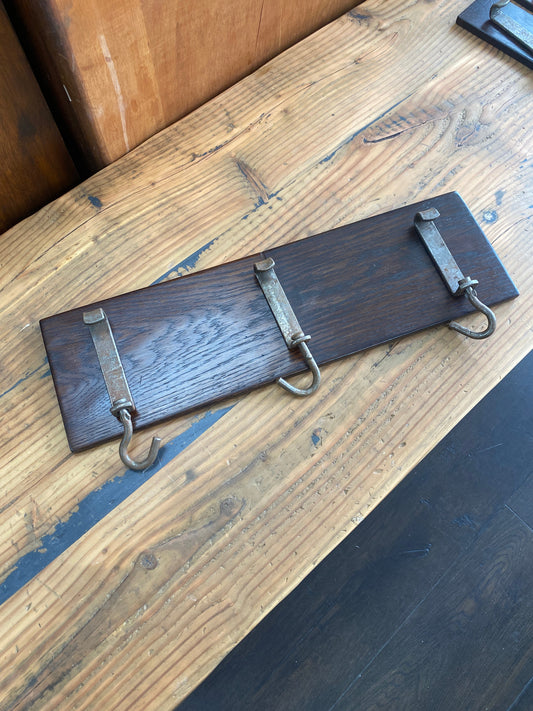 Reclaimed American Oak 3 x Coat Hook