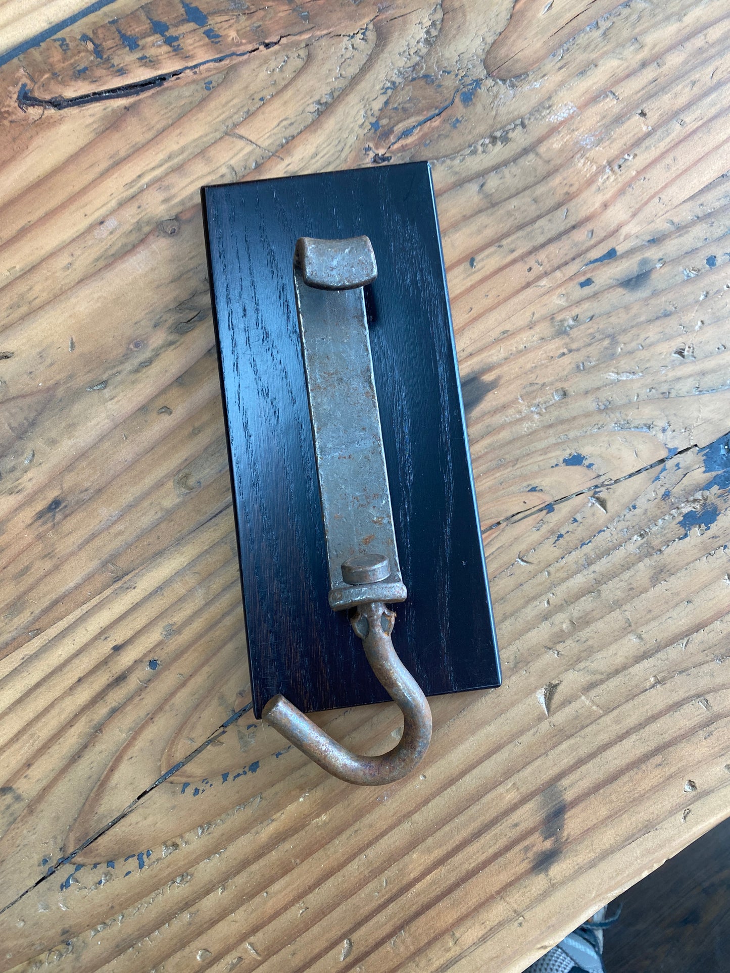 Reclaimed American Oak Super Dark Coat Hook