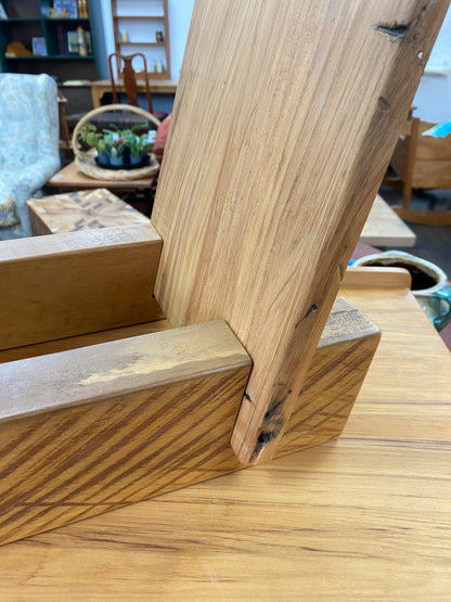 Reclaimed Antique Timber LP Holder
