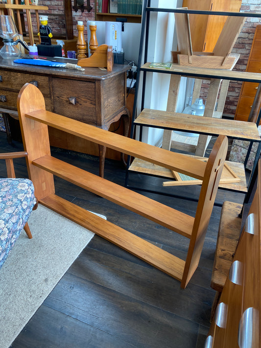 Reclaimed Rimu Church Pew Bookcase
