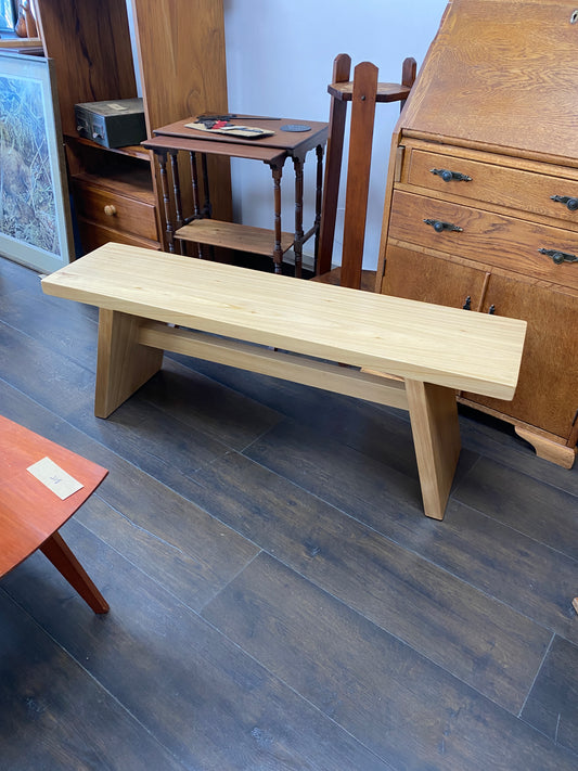 Reclaimed Fijian Kauri Hall Bench