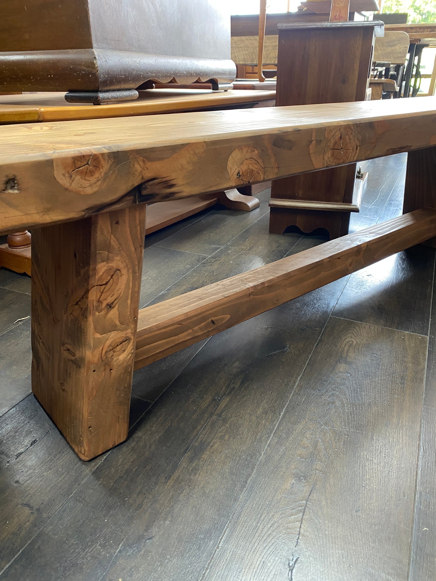 Reclaimed NZ Oregon Bench Long