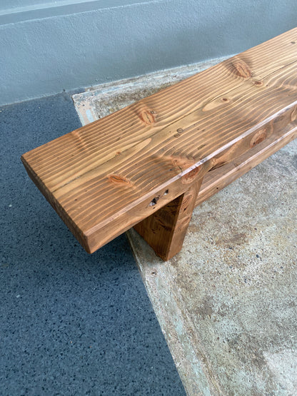 Reclaimed NZ Oregon Bench Long