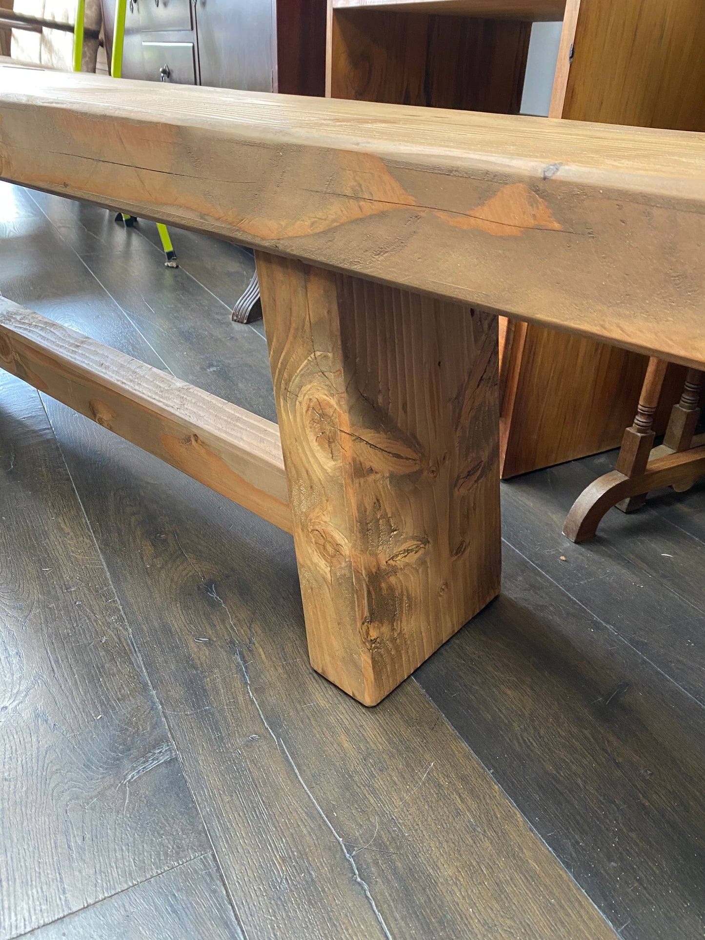 Reclaimed NZ Oregon Bench Long